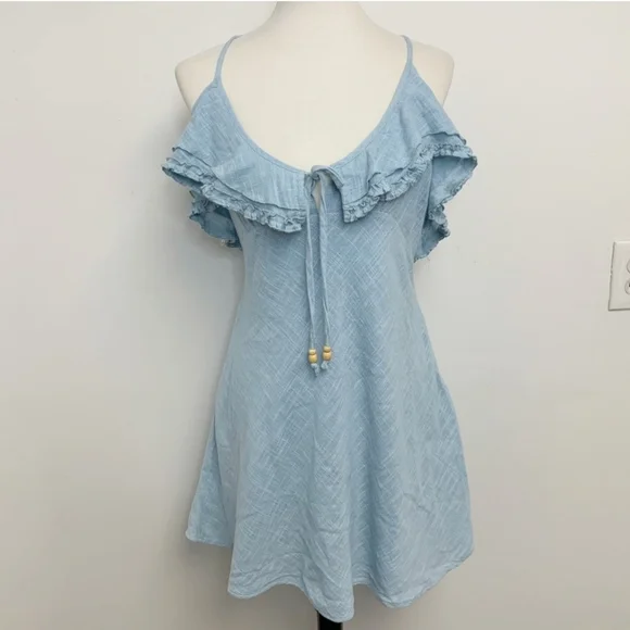 Free People Love Forever Ruffle Mini Dress - Picture 8 of 14